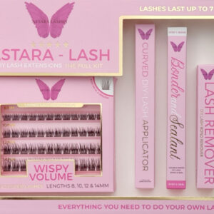DIY cluster lashes for at-home lash application