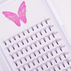 7D Hybrid lash extensions in Astara Lashes tray
